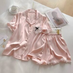 Pyjama chort satin