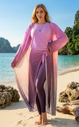 Burkini rose girly🎀